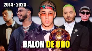 ¿Qué pasaría si existiera El Balón De Oro En El Género Urbano? (2014 - 2023)