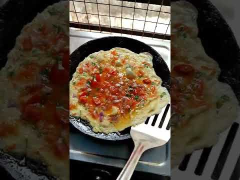 Egg cheese & paneer omlette | healthy breakfast recipe | kids recipe | #shorts  #eggomelette