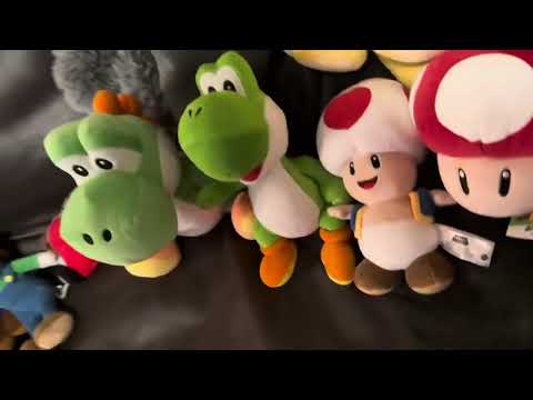 Mario plush collection of 2024 of July