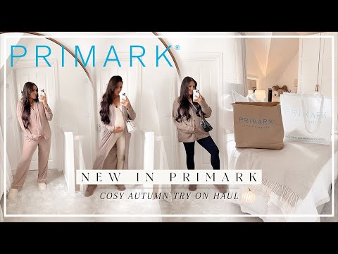 PRIMARK NEW IN | COSY AUTUMN TRY ON HAUL | Pyjamas, Loungewear & Home!