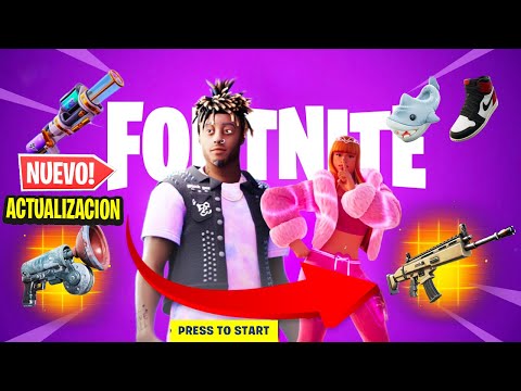 Fortnite actualización V32.10 Tiburón nueva ubicación -Mike Tyson Vs Paul (perdió Tyson)