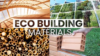 10 Eco-Friendly Building Materials | Sustainable Design