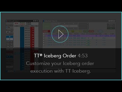 TT® Iceberg Order | TT® Futures Trading Platform