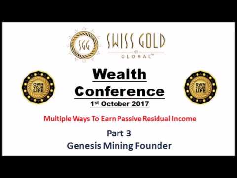 SGG Conference Oct 2017 Part 3   Genesis Mining Founder