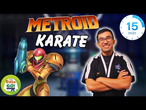 15 Minute Karate Lesson For Kids | Metroid | Dojo Go!