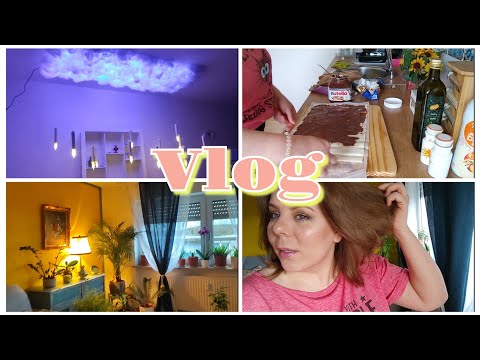 Daily Vlog 😃 covor living, baghete cu brânză și usturoi la cuptor, dupe-uri DM , tavan Harrypotter