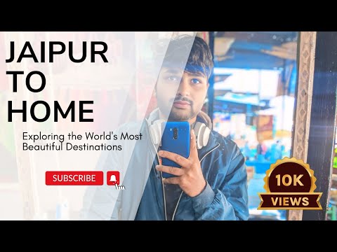 Jaipur To Home vlog 🥰#travelvlog #villagelifestyle #hometown #desi #gaama_aale #jaipurvlog #love