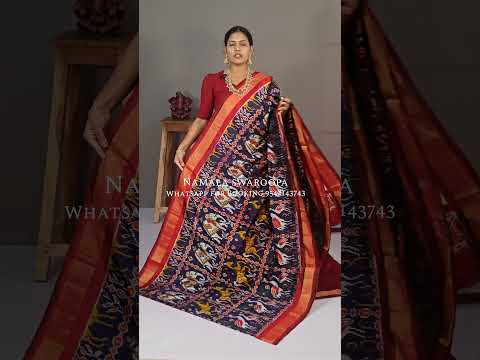 Pochampally ikkat pure silk saree  || #ikkatsarees#ikkatsaree #ikkatsilk #ikkatpattusarees