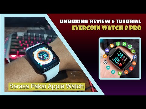 Review Smartwatch EVERCOIN WATCH 8 PRO ! Smartwatch Murah Mirip Apple Watch