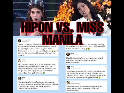 HIPON VS. MISS MANILA NGLAITAN SA MISMONG SHOW NG WOWOWIN