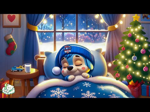 FALL INTO SLEEP INSTANTLY with PAW Patrol 🎄 Soothing Christmas Piano & Cozy Christmas Ambience