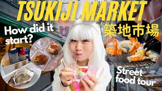 Tsukiji Market History + Street Food Tour