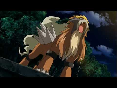 Shiny Legendary Beasts - Entei, Raikou & Suicune Anime Appearance