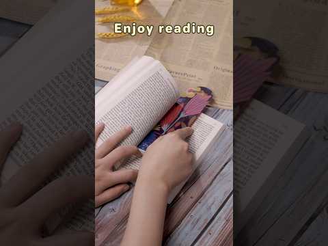 Customize your sublimation bookmark ideas for this cozy afternoon #shorts #diy #books