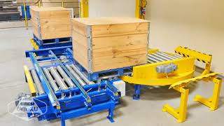 Conveyor Units Pallet Conveyor Pop Up Roller Transfer