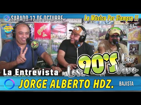 JORGE ALBERTO HDZ. | El Pegassero Presenta . . . Programa LOS 90s EN VIVO / SABADO 12 OCT 2024