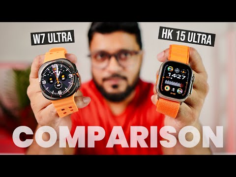 Best Ultra Watch? || HK15 Ultra vs W7 Ultra Watch Comparison🔥