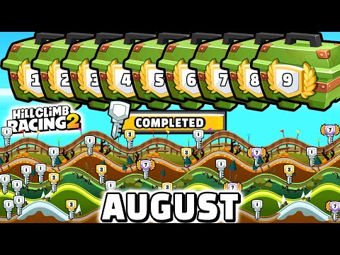 Hill Climb Racing 2 - ALL KEYS FOR AUGUST