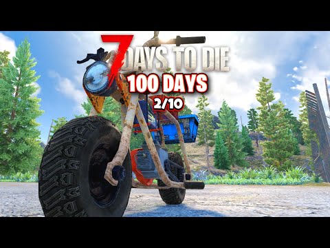 Finding A Motor Bike | 100 Days of 7 Days to Die [EP 2]