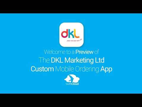 DKL Marketing Ltd - Mobile App Preview - DKL821W