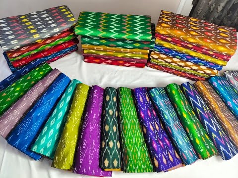 ikkat cotton sarees with price || pochampally cotton sarees manufacturers||mercerized cotton sarees