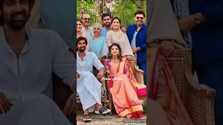 Rana Daggubati 🥰💕 and Venkatesh with his group Family#shorts