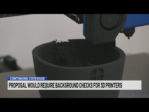 Background checks may be the future of 3D printers