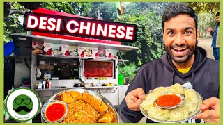 Desi Chinese Street Food in Rohini Delhi | Veggie Paaji Dilli ki Sardi