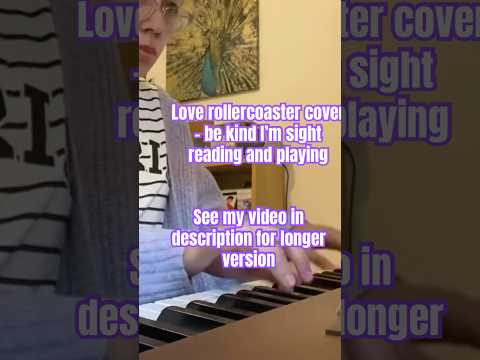 Love rollercoaster Cover #intermediatepiano #piano #pianocover