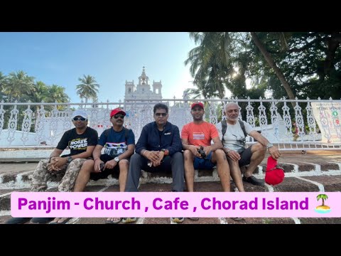 Discovering Panjim: The Charm of Its Historic Church & Serene Island 🏝️ #panjim #island #goa #ibw