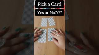 🎯 Quick yes or no pick a card today #shorts #viral #viralvideo #tarotshorts #shortstarot