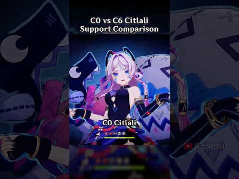 C0 VS C6 CITLALI SUPPORT COMPARISON