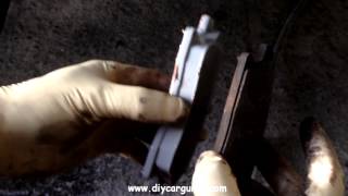 Replacing Front Brake Pads On Opel and Vauxhall Astra 2011 model