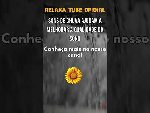 SOM DE CHUVA: QUALIDADE DE SONO