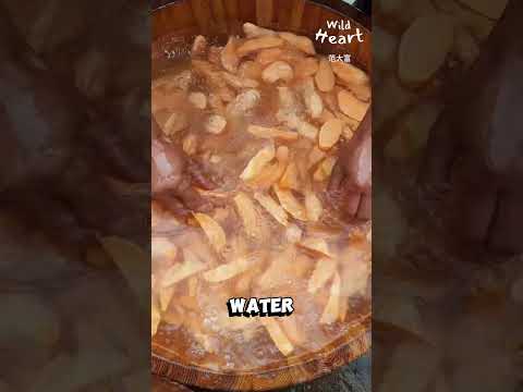 Processing Chewy Sweet Potatoes