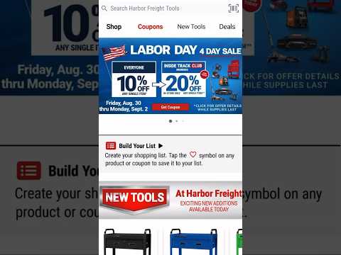 Harbor Freight Labor Day Sale, Last Day #harborfreight