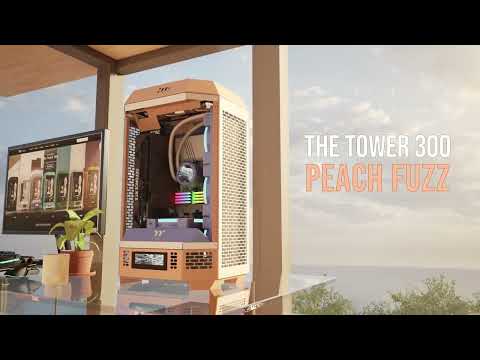 The Tower 300 Peach Fuzz Micro Tower Chassis