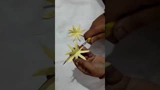 how to make paper flowers #shorts #youtubeshorts #virlvideo #viral #paperflower