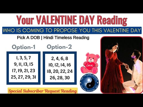 Your 💌 VALENTINE DAY❣️ Reading🥰 Who is Coming To Propose You✨☯️ Pick A Card Hindi🌺