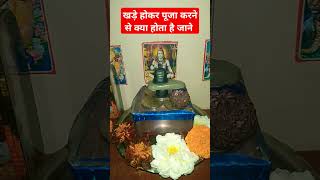 खड़े होकर पूजा करने से क्या होता है जाने #bholenath #mahakal #bholenath #shortvideo #upaye