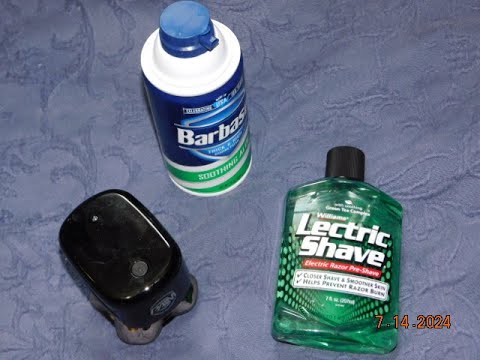 Head Shave With Barbasol & Audio Set Up: