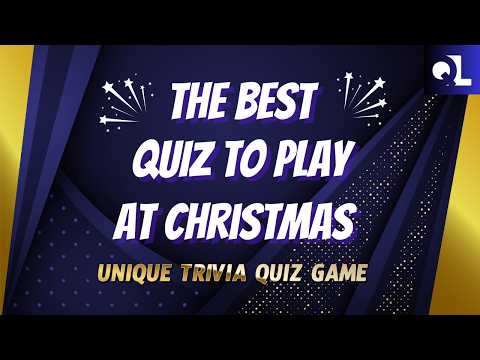 The Best Trivia Quiz Game For Family And Friends | Fun Holiday Games