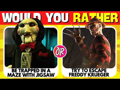 Would You Rather? Scary Situations Edition 😱😬 | Random Quizzes