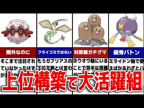 レギュG環境で上位構築に入った優秀なマイナーポケモンについて解説します【ポケモンSV/ゼロの秘宝】