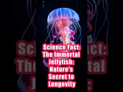 The Immortal Jellyfish: Nature's Secret To Longevity #shorts #sciencefacts