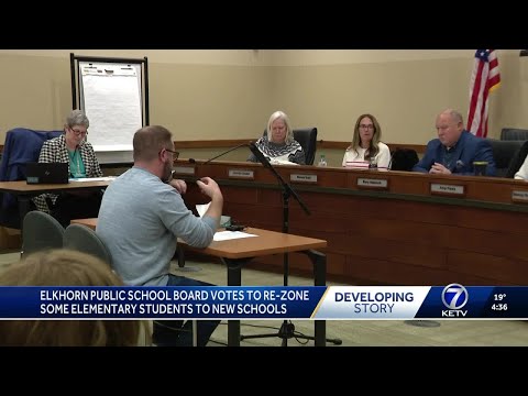 Elkhorn Public School Board votes to re-zone some elementary students to new schools