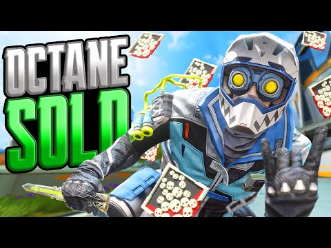 SOLO Octane 26 KILLS and 7,000 Damage Apex Legends Gameplay