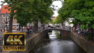 4K Walking Tour | Delft The Netherlands 🇳🇱 Summer July 2023 ☀️