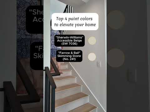 4 Paint Colors to Elevate Your Home #paintcolor #homerenovation