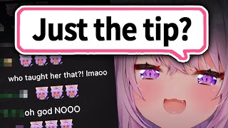 Okayu Says Lewd English Phrase And Made Kaigai-Niki In Chat Lose It【Hololive】